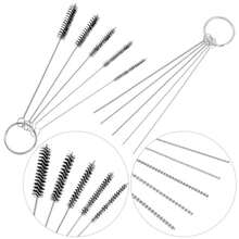 21-Piece Airbrush Nozzle Cap Kit With Needles And Cleaning Tools - Airbrush Needle Replacement Parts For 0.2/0.3/0.5 Mm Sizes - như hình - Xem 6