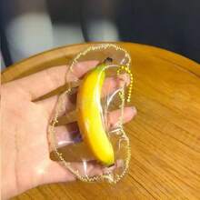 Hyper-Realistic Soft Squishable Stress Relief Toy, Apple, Orange, Persimmon Fruit Squishy Slow Rebound Squeeze Toy - Multicolor - View 9