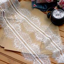 Viền ren lông mi đen trắng rộng 11cm (1/3 chiều rộng) - Ren Chantilly, thích hợp cho váy cưới, khăn voan cô dâu, đồ lót, trang trí nhà cửa và may vá cho người mới bắt đầu. - nhiều màu - Xem 1