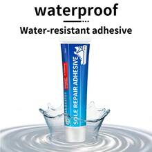 1 pieza/3 piezas Adhesivo premium de 60ml para reparación de suelas de zapatos - Resistente al agua y a las arrugas, compatible con goma con herramienta de aplicación incluida - 60 ml - Ver 8