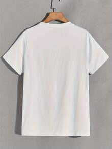 Outdoor Men's T-Shirt, Comfortable And Breathable, Tito's Handmade Vodka Austin Texas T-Shirt, Versatile - 白色 - 查看 4
