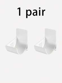 3/2/1Pair Wall-Mounted Kitchen Storage Racks, Punch-Free Plastic Holder For Trash Bags, Pot Lids, And Cabinet Organization - Sink Caddy, Refrigerator Side Organizer, Suitable For Garbage Bags, Cling Film, Umbrellas, Rolling Pin Storage Rack, - View 13
