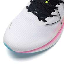 XTEP Men's Running Shoes, Velocity 5.0, Comfortable Breathable Sports Shoes, Recommend Ordering One Size Up, 976419110051 Classic White/Fluorescent Green-Turquoise/Fluorescent Digital Pink - Classic White/Fluorescent Green/Fluorescent Digital Pink - View 7