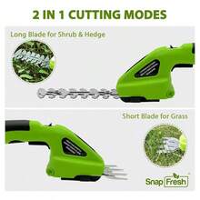 Inalámbrica Cortadora De Césped Eléctrica Para Tijeras Verde - Verde - Ver 2