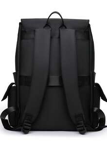 1pc Large Capacity Backpack, Men's Business Casual Waterproof Travel Bag, Suitable For High School And College Students - Multicolor - View 10