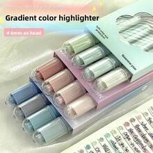 4支装荧光荧光笔套装 - 大号双头马克笔，适合记笔记、写日记和旅行，护眼涂鸦笔，学校和办公用品 - 套裝 - 查看 15
