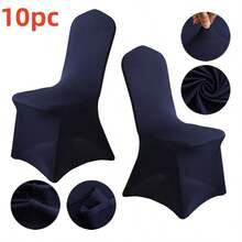 Waterproof Spandex Chair Covers, Elastic Dining Chair Slipcovers, Removable & Washable Polyester Outdoor Chair Covers, Suitable For Party, Banquet, Wedding Events, Hotel (Multiple Classic Colors), Multi-Functional Elastic Polyester Spandex Chair Covers For Dining, Party, Wedding, Banquet And Other Occasions - one-size - View 24