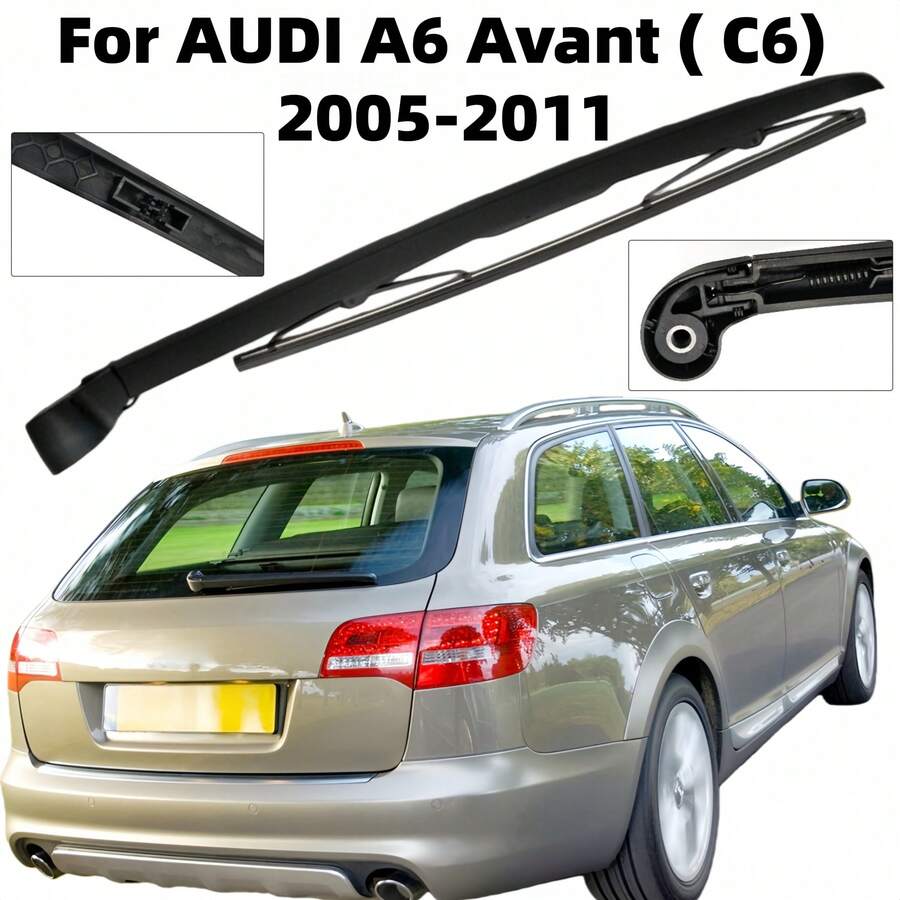 For AUDI A6 AVANT 2005-2011 Car Rear Windshield Wiper Assembly, Rear Wiper Blade Rocker Arm Cover - 1 Set - View 1