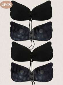 2/1piece Push-Up Bra, Invisible Bra For Small Bust, Reusable Bust Enhancing Bra. Suitable For Backless, Strapless Dresses And Daily Wear. - Multicolor - View 29