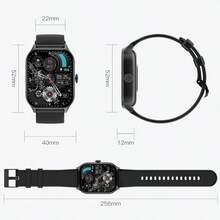 LIGE New Smart Watch With 700mAh Large Battery Capacity, GPS Tracking, Waterproof, Multiple Sports Modes, Call Reminder, Activity Tracking, Weather Forecast, Music Playback, Multi-Function Sports Smart Watch For Men And Women - View 8