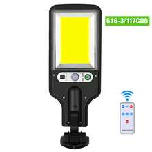 Luz de camino con sensor de movimiento y energía solar, lámpara de pared de para exteriores con control remoto - lámpara de pared - Ver 11