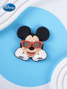 Monogram Disney 1個迪士尼官方授權3D PVC冰箱磁鐵－米奇、米妮、唐老鴨與高飛時尚眼鏡創意冰箱與置物櫃裝飾趣味備忘錄夾，適合辦公室白板，理想生日與聖誕禮物 - 1PC - 查看 2