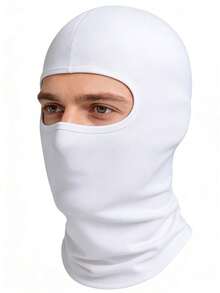 1pc Full Face Ski Mask, Windproof Breathable Thermal Balaclava For Outdoor Sports Cycling Motorcycle Skiing, Provides Sun Protection - Multicolor - View 12
