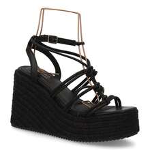 shoes&blues.es Women Platforms & Wedge Sandals - Black - View 3