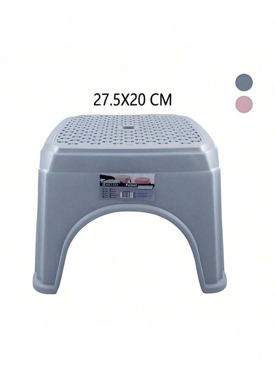 Outdoor Portable Folding Stool, Small Fishing Camping Folding Stool, Home Stool, Plastic Folding Stool - Extremely Portable - Fishing Time - Sturdy Load Bearing - Quick Folding - Home Essential - Compact Lightweight - Foldable - Random Color - 279083 Random Color - View 1
