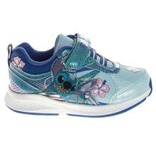 Disney Lilo & Stitch Kids' Sneakers Fun, Casual, And Comfortable Footwear (Toddler Sizes 7-10 / Little Kid Sizes 11-12) - Blue - View 3