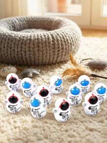 5件装猫咪摇摆玩具 | 可自动翻正滚动的猫玩具，无需电池，款式随机，轻质塑料猫咪益智玩具 Tailona - 查看 6