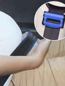 1-Pair Universal Car Seatbelt Limiters | Anti-Tension Adjusters | Suitable For All Car Models | High-Quality Anti-Slip Design - Seatbelt Adjuster - View 4