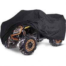 Cubierta impermeable para ATV, cubierta cuádruple, resistente al agua, para todo tipo de clima, cubierta de 4 ruedas con protección contra el sol, la lluvia y la nieve - A - Ver 7