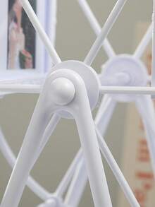 Rotating Ferris Wheel Photo Frame - 5-Inch Frame - Exquisite Living Room, Bedroom, Desk Decor - Alentine's Day Gifts For Her, Birthday Presents For Girlfriend, Mom, Wife | Christmas, Anniversary, Mother's Day, Wedding, Housewarming | Creative Tabletop Display, Travel Souvenir Showcase, Vacation Memory Keepsake, Family Holiday Moments, Dorm Room Aesthetic, Home Office Accent | Abs Plastic, 360° Spin, Multi-Picture Display, Compact & Modern(The Product Needs To Be Assembled By Oneself) - Multicolor - View 8