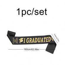 2026 Graduation Party Shoulder Straps, Celebration Decorations For Graduates Gathering, Photo Props - Graduate - View 7