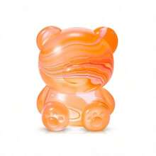 1PC Bear Squeeze Sensory Fidget Gifts, Flow Liner Malt Sugar Bear,Adults Cute Sensory Fidget Stress Thing For Anxiety Stress Relief Office Valentines Party Favor Exchange Prizes Gifts.(Orange) - 橘色 - 查看 11