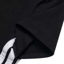 Adidas 女士T卹 修身休閒服 W 3S SJ BABY T舒適簡約戶外出行通勤 短袖T卹 JC8325 - 黑色/白色 - 查看 5