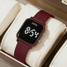 ZOEA Women Quartz Watches - 紅葡萄酒 - 查看 5