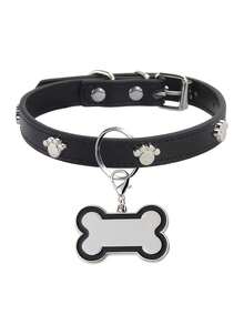 1pc Customized Dog Collar, Adjustable Fashion Collar Suitable For Small, Medium And Large Dogs, For Identification, Training And Daily Wear, Matching Walking Sets - Multicolor - View 18