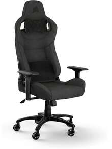 T3 RUSH (2023) Fabric Gaming Chair, Black - Black - View 7
