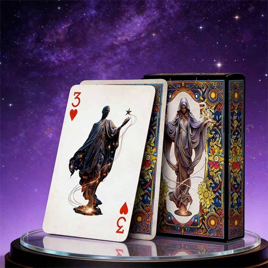 Dream Maker Playing Cards, Dream Magic Themed Game Cards, 54 Vivid Illustration Cards, Suitable For Board Game Gathering And Collection