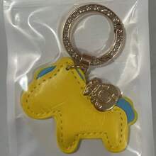 新款豪华汽车钥匙扣吊坠，高端钱包钥匙扣，优雅女士钥匙圈，汽车配件 - 彩色 - 查看 13