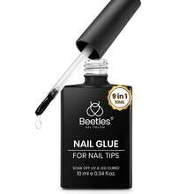 Beetles Gel Nail Glue, 9 In 1 UV Nail Glue For Acrylic Nail Tips, Super Strong Brush On Formula, Base Coat Gel, Ideal Gift For Women, UV LED Light Required - 1 lọ keo dán móng tay dạng gel 10ml - Xem 8