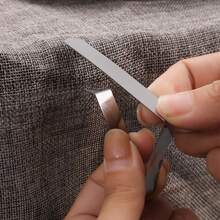 6pcs Stainless Steel Tablecloth Clip, Adjustable Tablecloth Clip, Triangular Fixed Clip - Multicolor - View 2