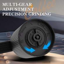 Máy xay cà phê cầm tay - Điều chỉnh được nhiều mức độ, máy xay lưỡi hình nón di động, thích hợp cho cắm trại, du lịch, pha espresso - Bao gồm tay quay - Nhiều màu - Xem 9