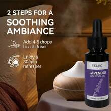 MELAO 100% Pure Lavender Essential Oil - 30ml Natural Aromatherapy For Relaxation, Sleep & Stress Relief - Lavender - View 3