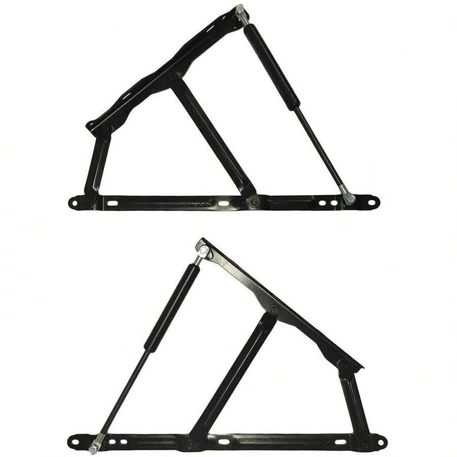 Gas Struts And Hinge Mechanism 800N For 2 Divan Ottoman Storage Beds With Lift Up Feature - Multicolor - View 1