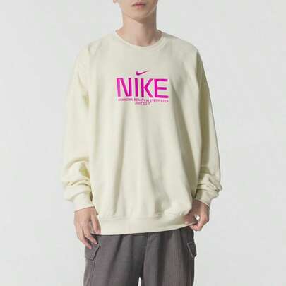 Nike AS M NK CLUB FT OS CREW GCEL Sweatshirt/Pullover, Round Neck Casual Lifestyle For Men, IM9355