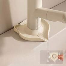 1pc Silicone Faucet Splash Guard, Anti-Drip, Anti-Backflow, Cartoon Design Leak-Proof Mat - A - View 6