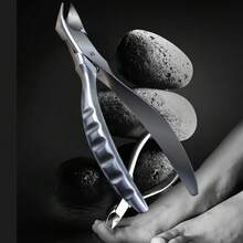 Professional Stainless Steel Large Toenail Clipper For Elderly - Silver - View 5