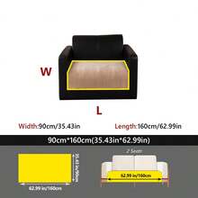 1件装奢华天鹅绒沙发套，防刮宠物友好设计 – 柔软舒适，适用于客厅四季使用 - 多色 - 查看 29