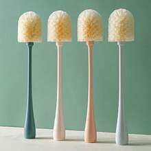 Cup Cleaning Brush, Long Handle Cup Cleaner, Suitable For Cups, Bottles, Blenders, Household Cleaning - Mint Green - View 4