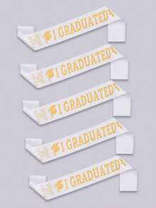 2026 Graduation Party Shoulder Straps, Celebration Decorations For Graduates Gathering, Photo Props - Graduate - View 12