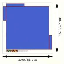 1件装全新海洋之心主题钻石画套装，5D圆形水晶钻石马赛克DIY工艺品，适合作为手工礼品，装饰客厅、卧室，也适合宰牲节、父亲节、母亲节、婚礼季、五一劳动节、复活节、圣诞节、情人节等场合，无框。 - 查看 7