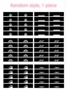 Modern Design Mini Mandala Temporary Tattoo Stickers, Body Art Finger Tattoo - Multicolor - View 6