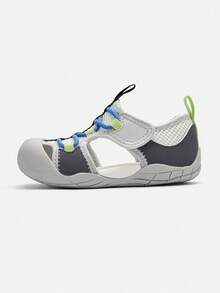 Balabala 2026 Style Children's Lightweight Breathable Sports Sandals Soft Cushioned Comfortable Toddler Summer Shoes - Light Gray - View 5