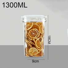 Plastic Vacuum Sealed Tank, Electric Vacuum Container For Coffee, Kitchen, Food, Grains, Candy Storage Box, Fresh Keeping Container XK69 - Apricot - View 12