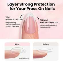 Beetles HEMA-Free Nail Tips Glue Kit, All-In-One Nail Extension Kit For Press On False Nails, DIY Salon Manicure At Home - 4Pcs 15Ml HEMA-free Nail Tips Glue Kit - View 6