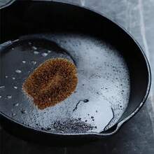 EKOSECRET Premium Coconut Fiber Brush, Cleaning Brush With Hanging Ring For Cleaning Pots And Pans, Dishes, And Other Kitchenware; A Natural Detergent. Cleans Effectively And Is Durable. - B-Dark Brown - View 11