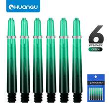 6 peças HUANQU Eixos de Dardo Espirais Universais Profissionais 2BA, 53mm de Comprimento em Material PC com Anel-O, Adequado para Dardos Rígidos e Macios, 8 Opções de Cores, Preciso e Durável, Ótimo para Entretenimento Doméstico, Clube e Prática de Competição, Acessórios de Dardo, Presente Ideal para Dia dos Namorados/Páscoa/Aniversário - Multicolorido - Visão 8
